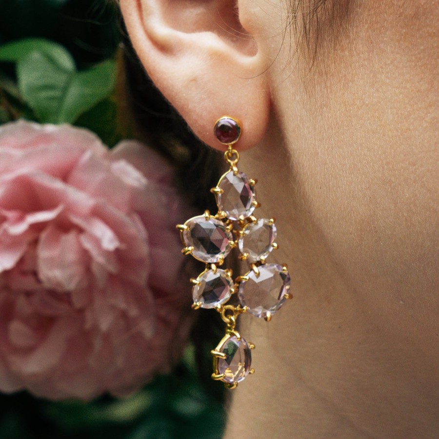 Gem Bazaar Pink Princess | Ear Rings