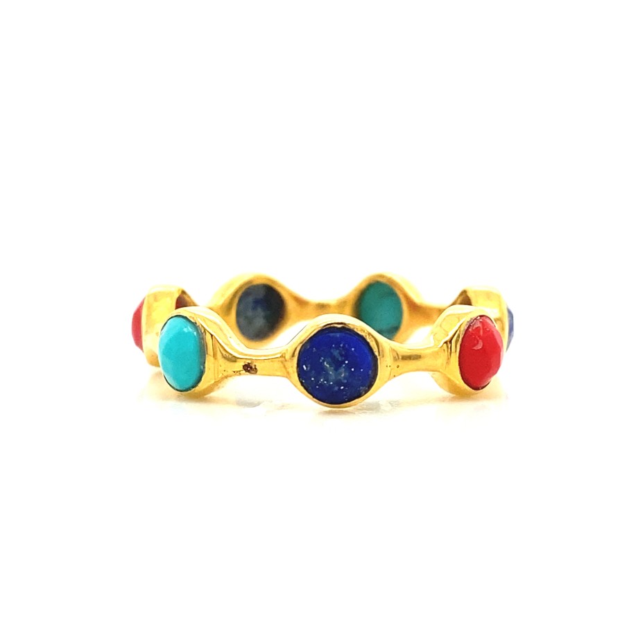 Gem Bazaar Stepping Up Band Ring | Rings