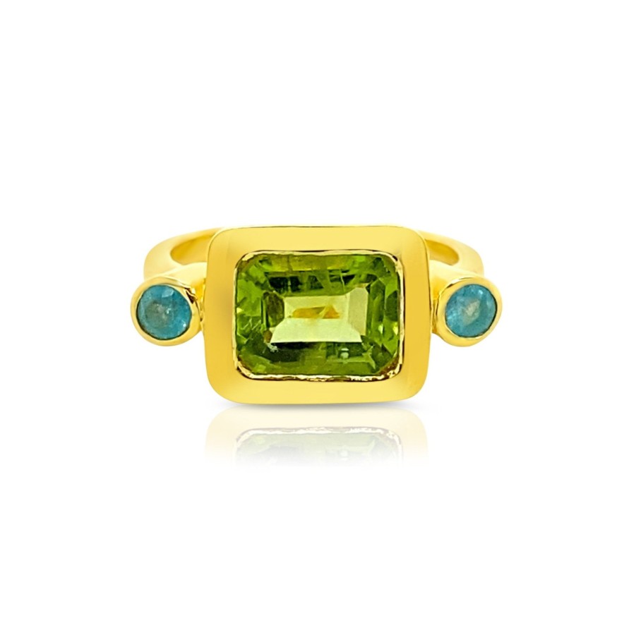 Gem Bazaar Irish Green Ring | Rings