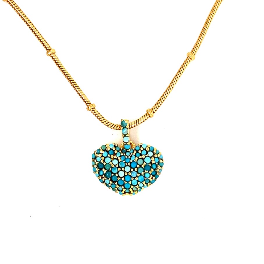 Gem Bazaar Heart Of Gold | Neck Wear