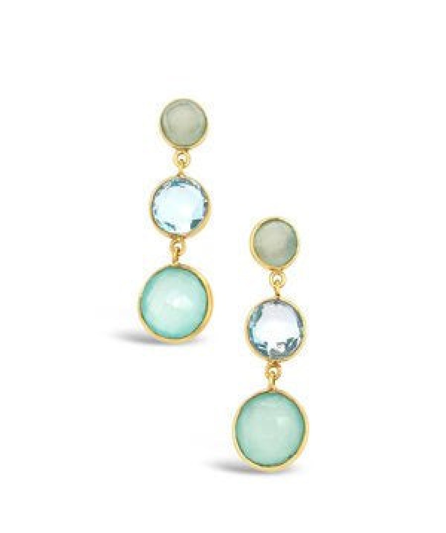 Gem Bazaar Aqua Babylon Earrings | Ear Rings