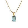 Gem Bazaar Blue Sky Pendant And Chain | Neck Wear