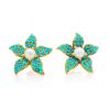 Gem Bazaar Flower Power | Ear Rings