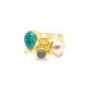 Gem Bazaar Geo Blue | Rings