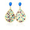 Gem Bazaar The Peacock Earrings | Ear Rings