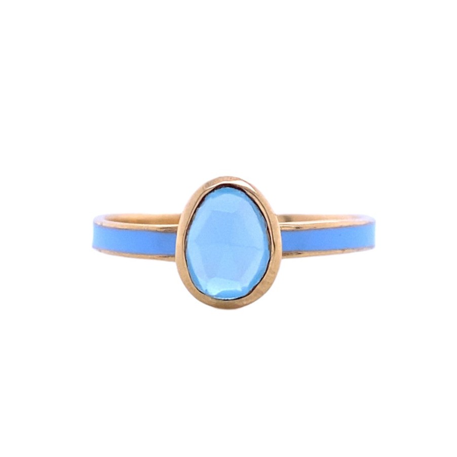 Gem Bazaar Tutti Frutti Light Blue | Rings