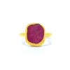 Gem Bazaar Sweet Ruffs Ring Ruby | Rings