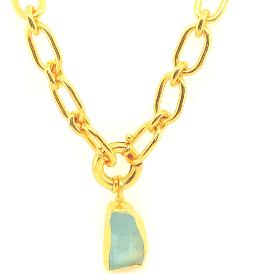 Gem Bazaar Double Link Gold Chain | Neck Wear