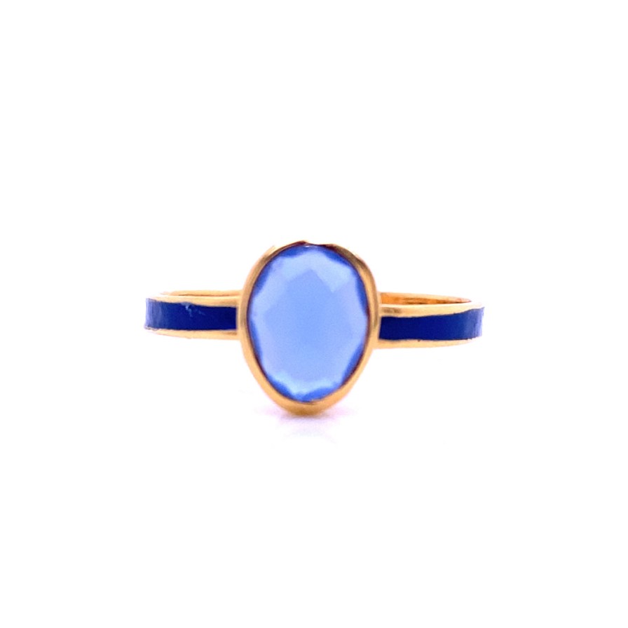 Gem Bazaar Tutti Frutti Navy | Rings