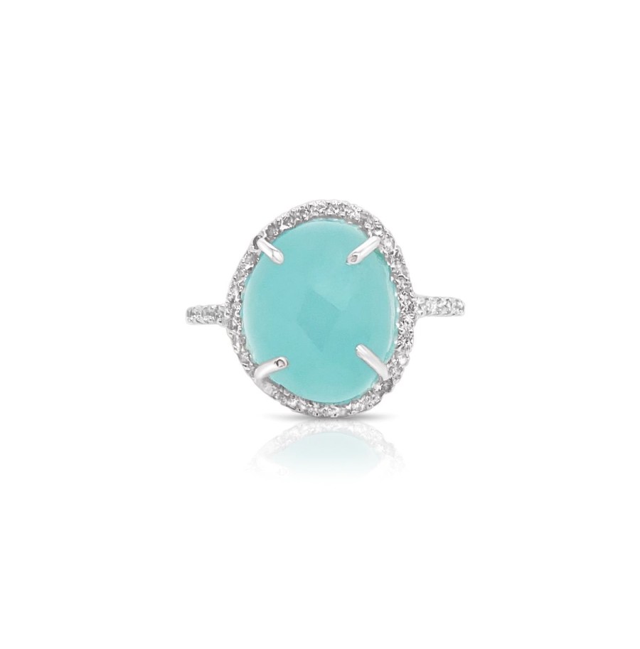 Gem Bazaar Aqua Shimmer | Rings