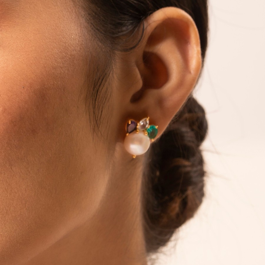 Gem Bazaar Etta | Ear Rings