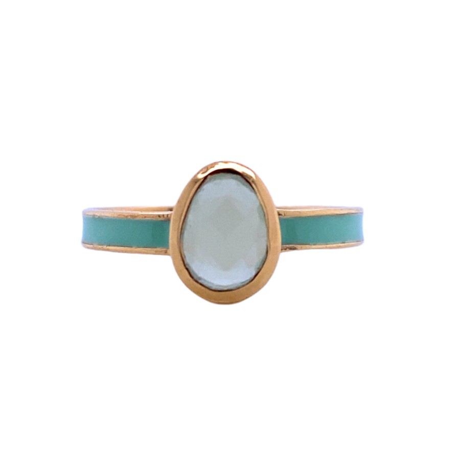 Gem Bazaar Tutti Frutti Mint | Rings