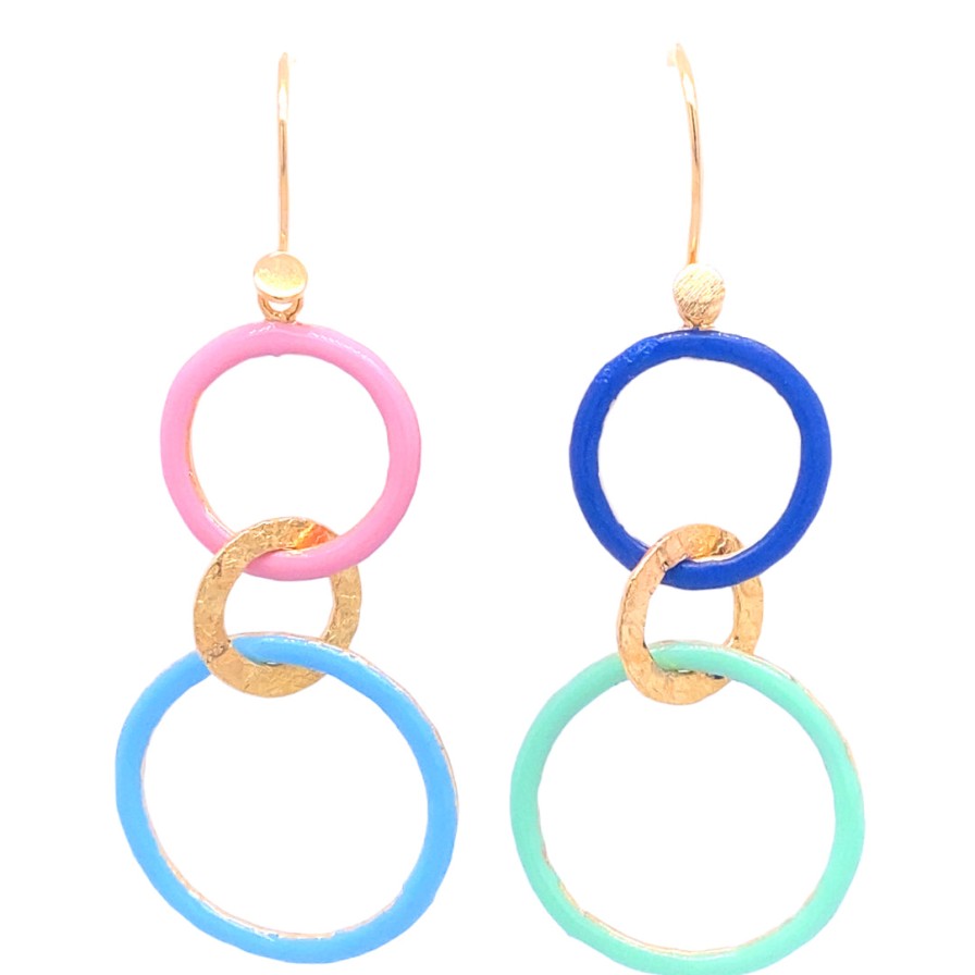 Gem Bazaar Circle Of Life Earrings | Ear Rings