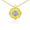 Gem Bazaar Topaz - November'S Birthstone Mythology Pendant | Neck Wear