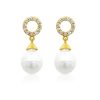 Gem Bazaar Stardust Pearl Drops | Ear Rings