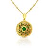 Gem Bazaar Emerald - May'S Birthstone Mythology Pendant | Neck Wear